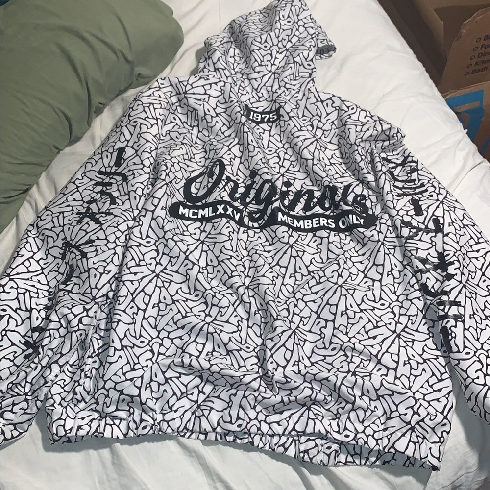 Members only windbreaker jacket